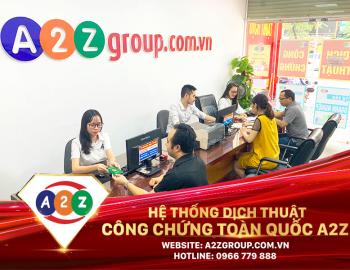 Dịch Thuật Công Chứng Tiếng Đài Loan Tại Hải Phòng – Giải Pháp Uy Tín Từ Dịch Thuật A2Z