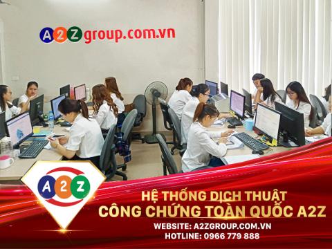 Dịch Hợp Đồng Tiếng Tây Ban Nha Tại A2Z Quận Kiến An